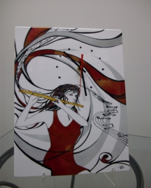 Suonatrice di flauto - 