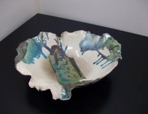 "Centrotavola" RAKU - 